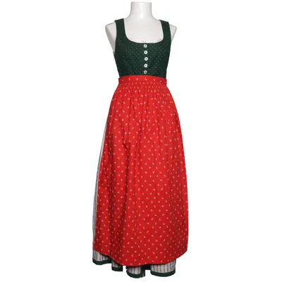 Dirndl (Grøn, Rød, Flerfarvet) fra Salzburger Dirndl Look Bomuld