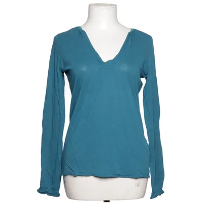 Lange mouwen shirt (Blauw) van Hallhuber Trend Katoen, Modal