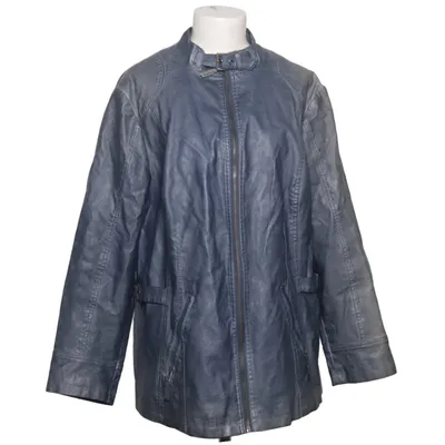 Veste (Bleu) de Thea Polyester, Polyuréthane, Viscose