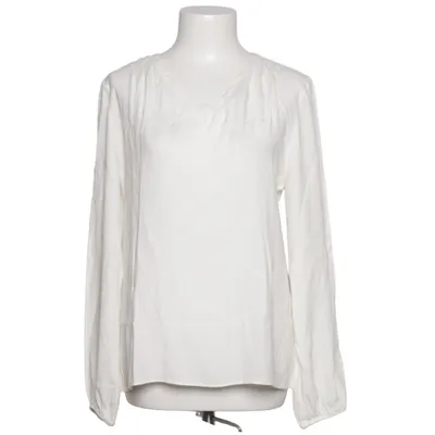 Bluse (Hvid) fra Herzen´s Angelegenheit Elastan, Silke