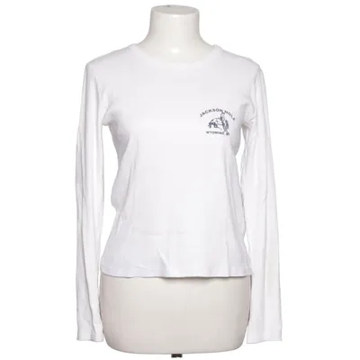 Langærmet t-shirt (Hvid) fra John Galt