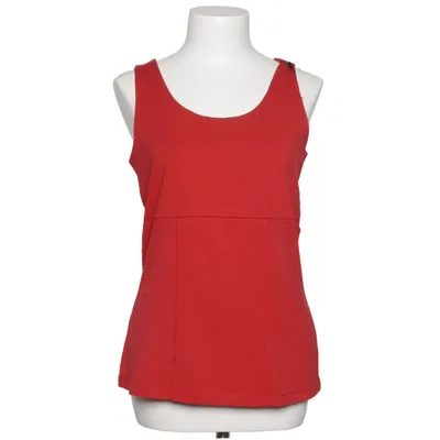 Zwangerschaps tanktop (Rood) van Qiero Katoen, Elastaan