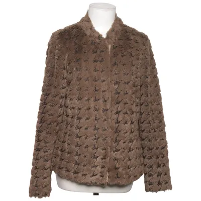 Jacket (Gray, Brown) from Another Woman Elastane, Polyester