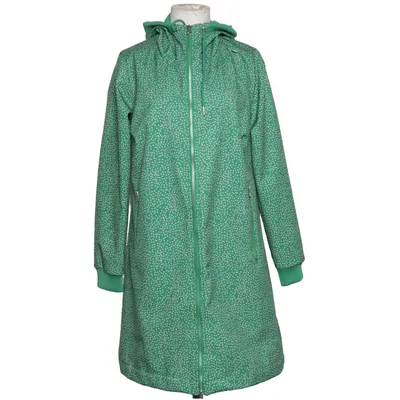 Softshell jacket (Green, White) from Danefae Elastane, Polyester