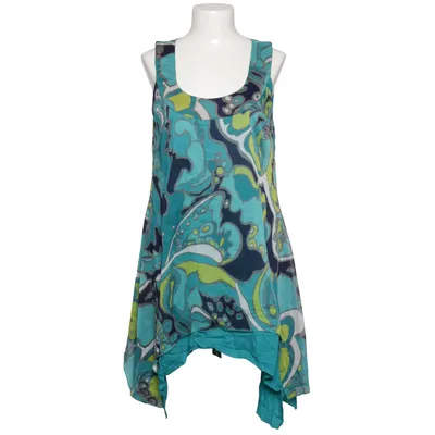 Dress (Blue, Green, Multicolored) from Boysen's Polyester