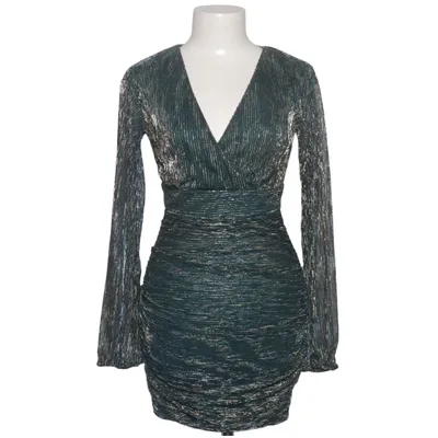 Cocktailkleid (Grün, Mehrfarbig) von Double Crazy Elasthan, Metallfaser, Polyester