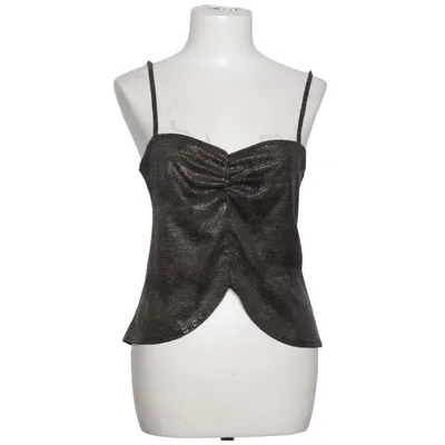 Bustier (Black, Gold) from Exquisit Polyester