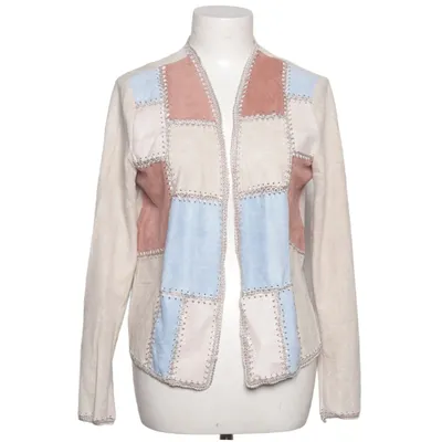 Jacket (Beige, Blue, Brown) from Lily White Elastane, Polyester