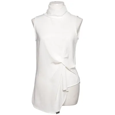 Top (Hvid) fra Zara Basic Collection Polyester
