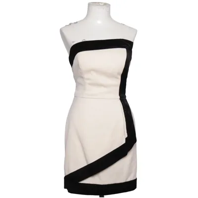 Robe de cocktail (Noir, Blanc) de Rachel Zoe Élasthane, Polyamide, Polyester, Viscose, Laine