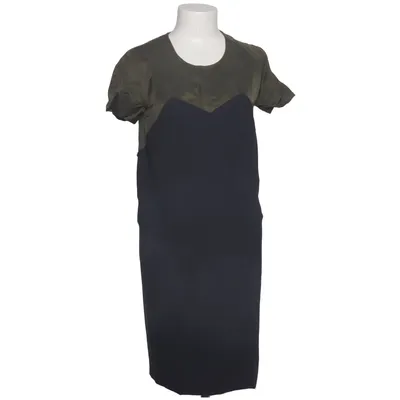 Kleid (Grün, Schwarz) von Cedric Charlier Polyester, Polyurethan