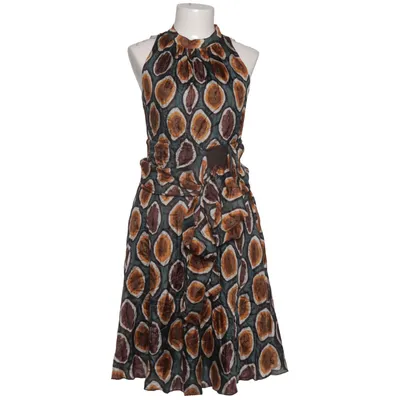 Dress (Blue, Brown, Multicolored) from La Fée Maraboutée Polyamide, Silk
