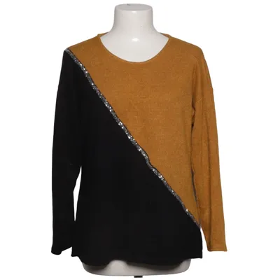 Sweater (Gul, Sort, Flerfarvet) fra Styleboom Elastan, Viscose