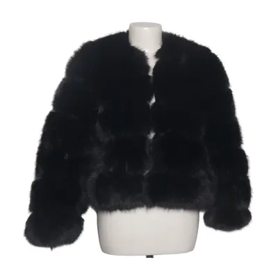 Pelsjakke (Sort) fra Fashion