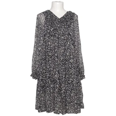 Dress (Black, White) from Meisïe Recycled polyester, Viscose