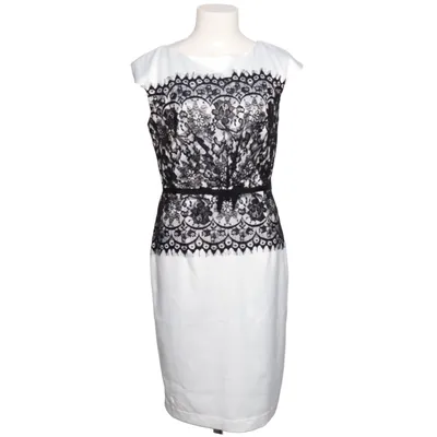 Robe de cocktail (Blanc, Noir) de Apart Glamour Élasthane, Polyester