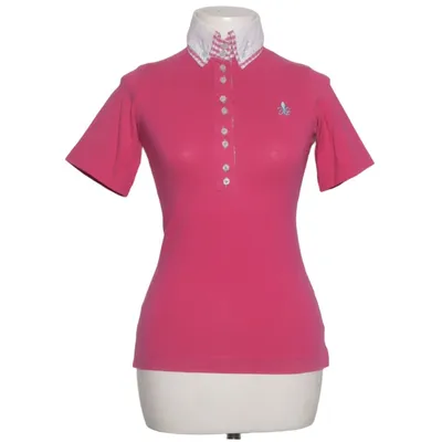 Polo shirt (Pink) from Fior Da Liso Cotton, Elastane