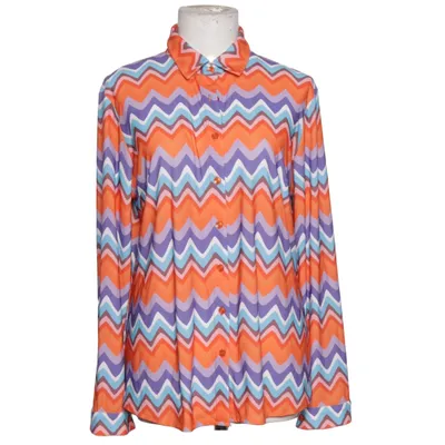 Shirt (Orange, Purple, Blue, Multicolored) from Angelle Milan Elastane, Polyester, Viscose
