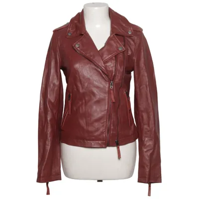 Bikerjakke (Rød) fra Apple of Eden Læder, Polyester