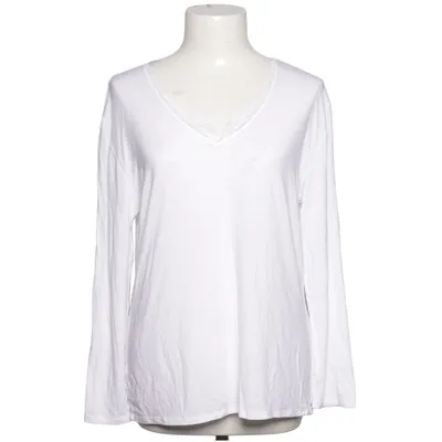 Langærmet t-shirt (Hvid) fra Huber Elastan, Modal