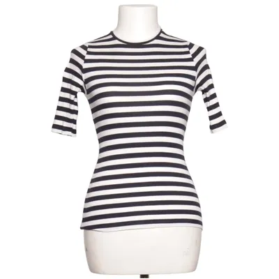 T-shirt (Blue, White) from Knowledge Cotton Apparel Elastane, Organic cotton