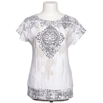 Top (Hvid, Sort, Beige) fra No1 Bomuld, Elastan