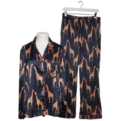 Pyjamasz (Blå, Brun) fra Chelsea Peers Elastan, Genanvendt polyester