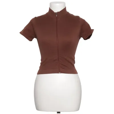 T-shirt (Brown) from Urban Outfitters Elastane, Polyamide