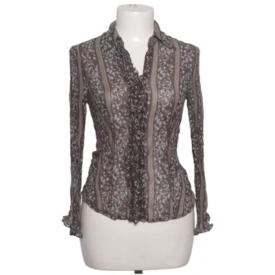 Blouse (Bruin, Blauw, Meerkleurig) van Schumacher Zijde
