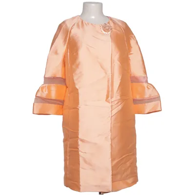 Jacket (Orange) from Maria Grazia Severi Polyester, Silk
