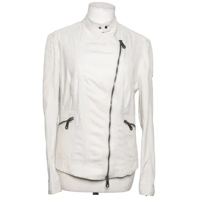 Biker jacket (White) from Apanage Collection