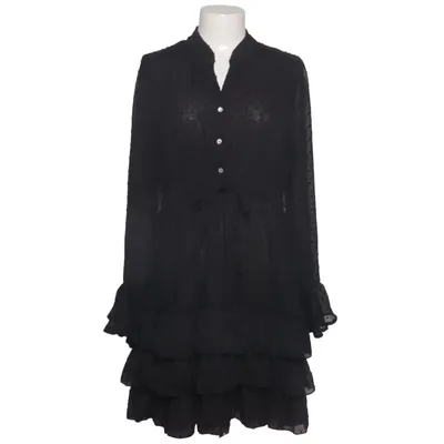 Jurk (Zwart) van Vintage Dressing Polyester