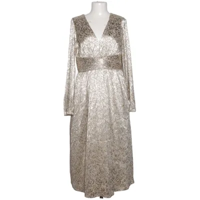 Avondjurk (Goud) van Aidan Mattox Metallvezel, Polyester
