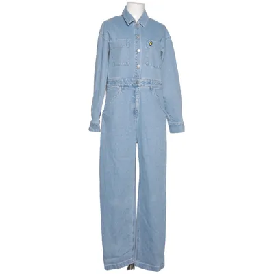 Jumpsuit (Blauw) van Lyle & Scott Katoen, Elastaan