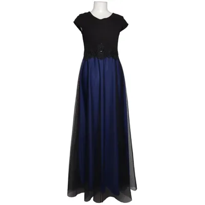 Robe de soirée (Noir, Bleu) de Arin Élasthane, Polyester