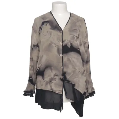 Blouse (Black, Beige) from Marc Abbas