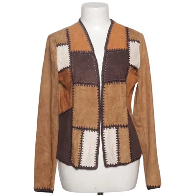 Jacket (Brown, Beige, Multicolored) from Lily White Elastane, Polyester