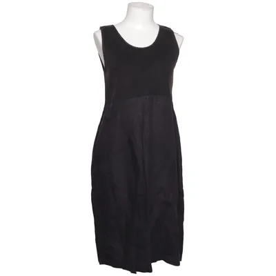 Robe (Noir) de Simclan Coton, Lin, Viscose