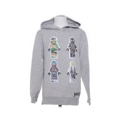 Capuchon sweater (Grijs, Meerkleurig) van H&M x Ninjago Katoen, Polyester