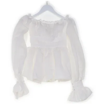 Blouse (White) from Aje Cotton, Polyester
