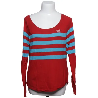 Sweater (Rød, Blå) fra Hollister Bomuld, Polyamid, Viscose