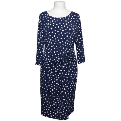 Kjole (Blå, Hvid) fra Paola! Elastan, Polyester