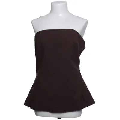 Tube top (Brown) from Zara Elastane, Polyester, Viscose