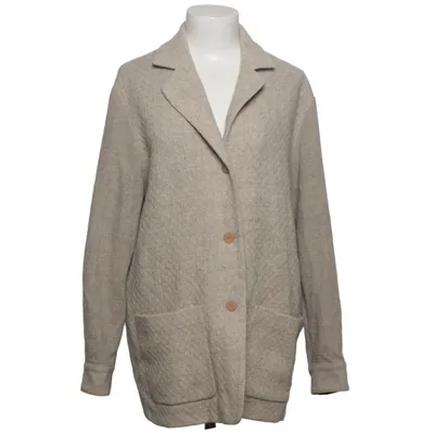 Strickjacke (Beige) von Blanc Bleu