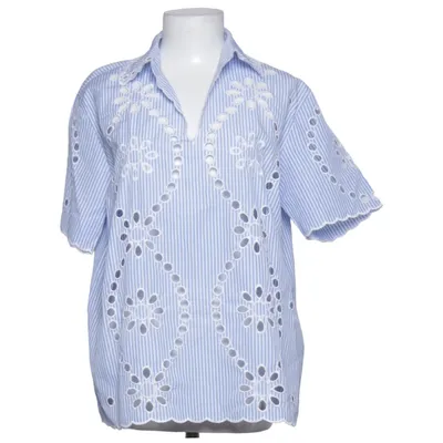 Topp (Blå, Vit) från Motivi Bomull, Polyester