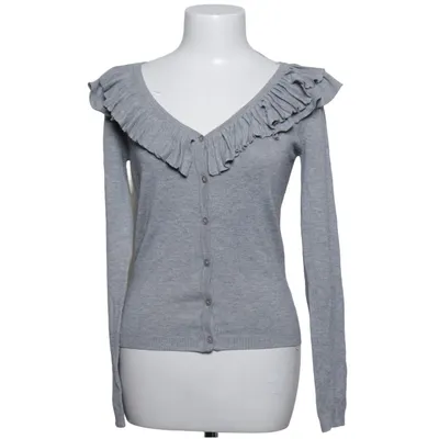 Cardigan (Gray) from Papillonne Elastane, Polyamide, Viscose