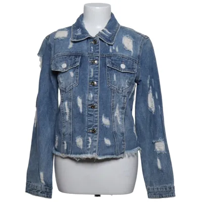 Denim jacket (Blue) from Hello Miss Cotton, Elastane