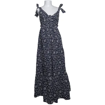Maxi dress (Blue, White) from Sézane Cotton, Polyester, Viscose