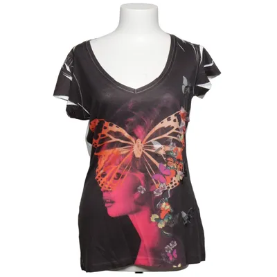 T-shirt (Svart, Flerfärgad) från Dept Polyester