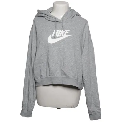 Hættetrøje (Grå) fra Nike Bomuld, Polyester